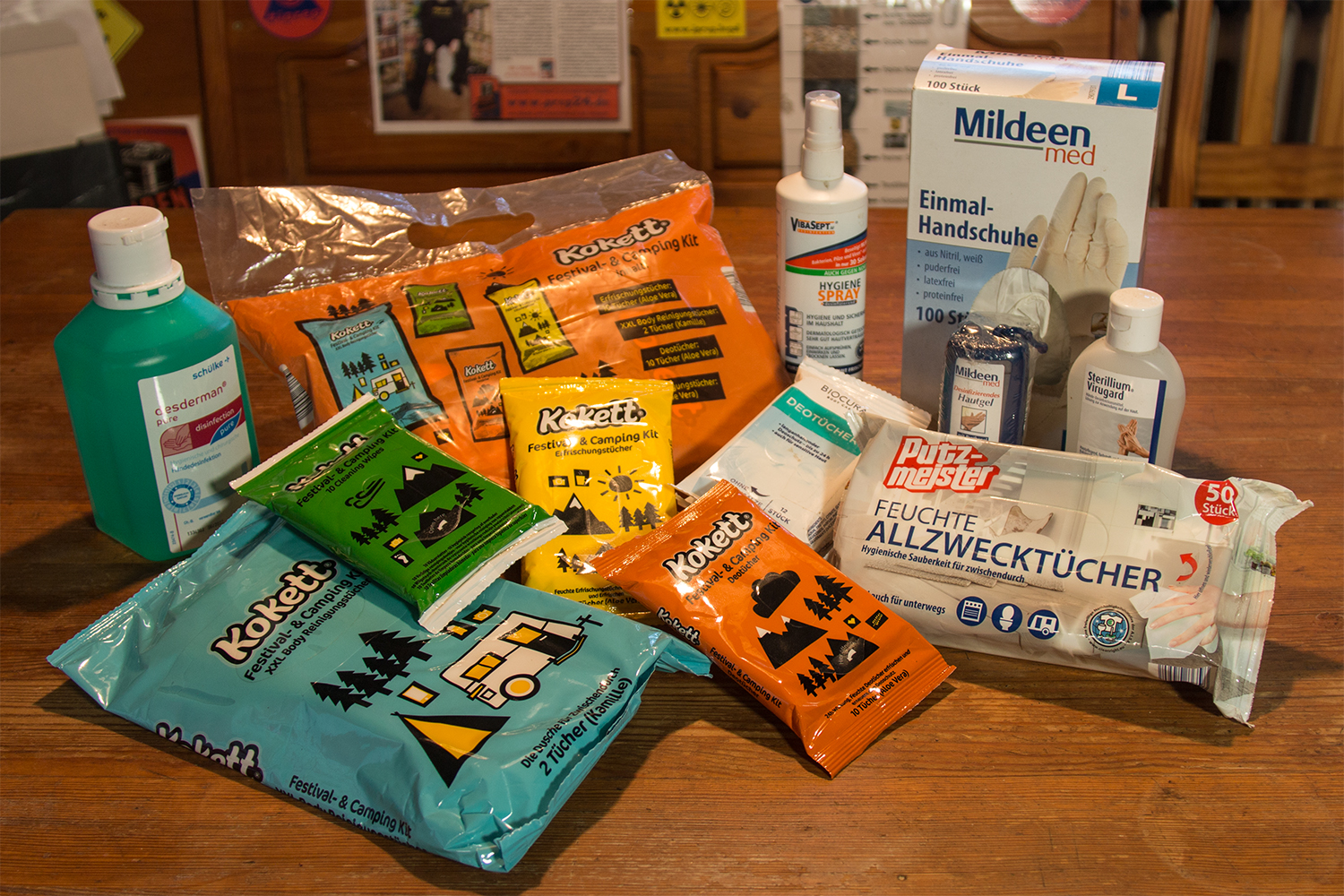 Hygieneartikel im Krisenfall